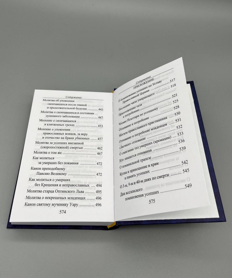 Псалтир,канони і молитви, які читаються за покійними